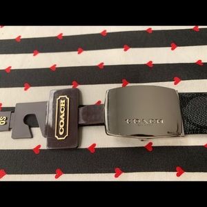 Coach men’s reversible belt